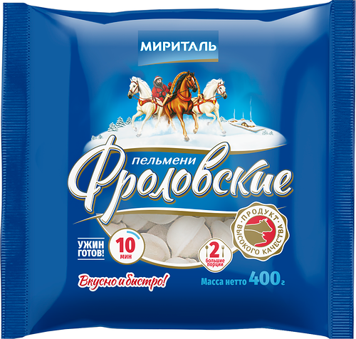 Пельмени Мириталь Фроловские, 400 г