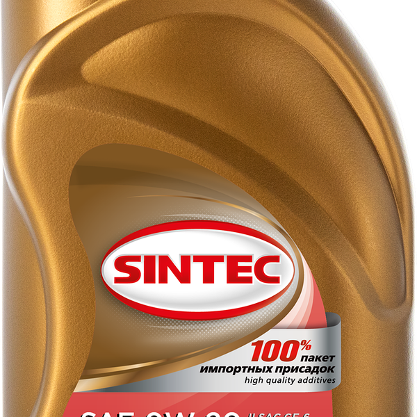 Масло моторное SINTEC Platinum 7000 0W-20 GF-6А, синтетическое, 1л