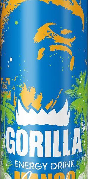 Напиток энергетический Gorilla с манго и кокосом, 450мл