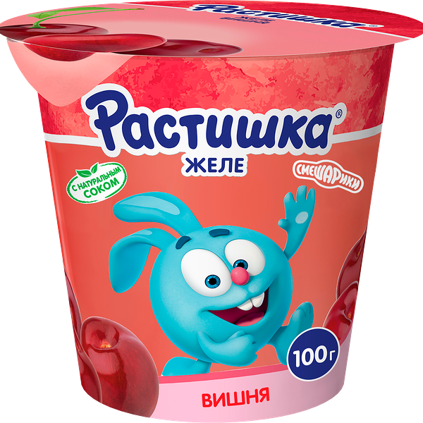 Желе Растишка Вишня с натуральным соком