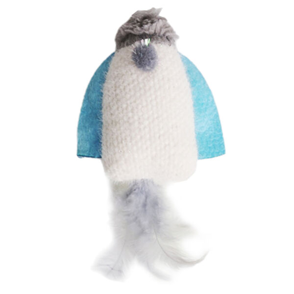 Petpark игрушка космический корабль с перьями с кошачьей мятой