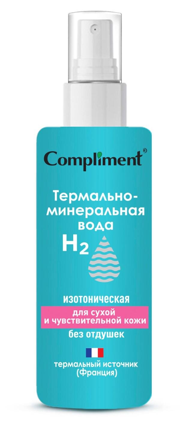 

Термально-минеральная вода для лица Compliment для сухой и чувствительной кожи 110 мл