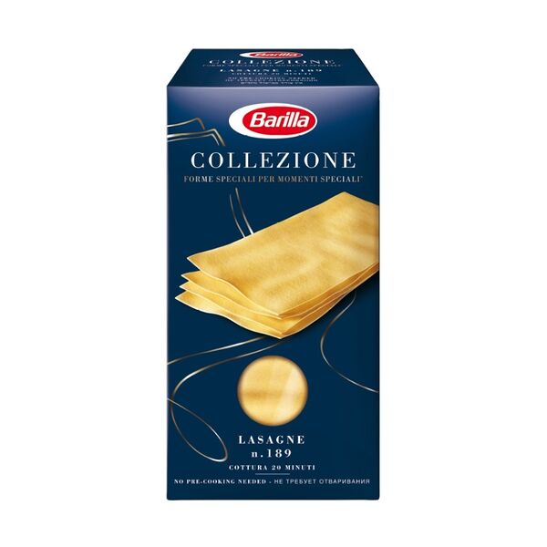 Макаронные изделия Barilla Lasagne, из твёрдых сортов пшеницы