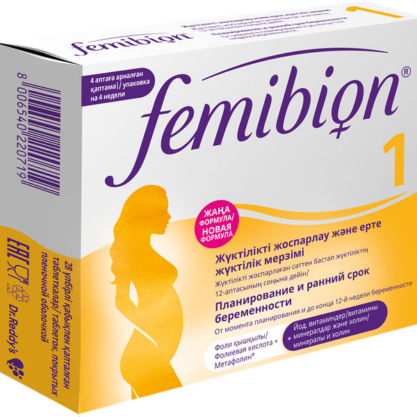 Фемибион ® 1 917 мг № 28 табл