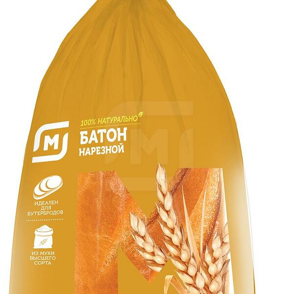 Батон Магнит Нарезной 400 г
