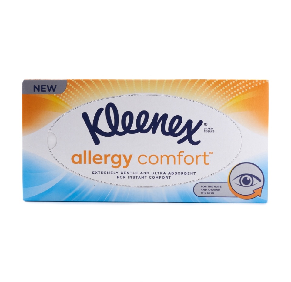 

Салфетки бумажные Kleenex Allergy Comfort 56 шт