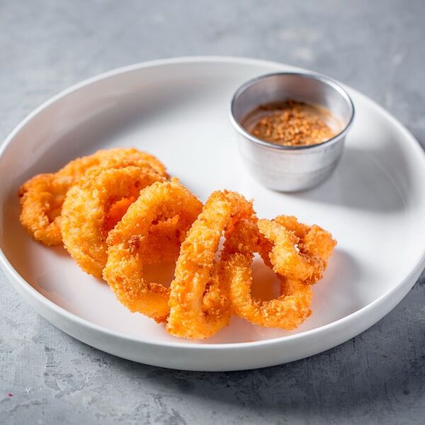 Хрустящие кольца кальмара