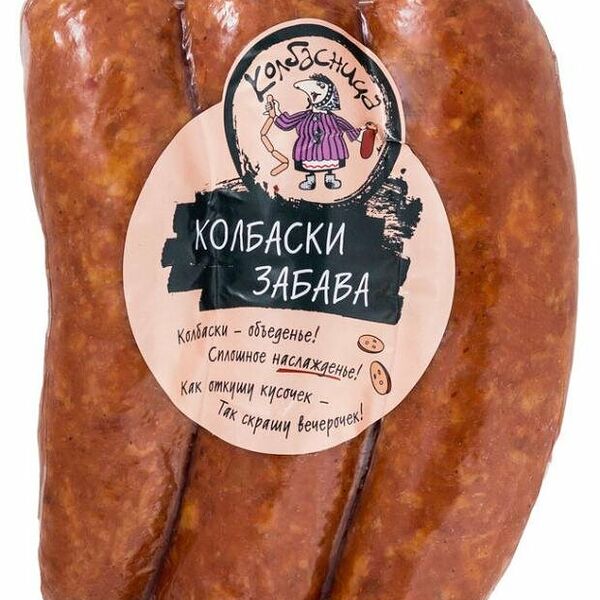 Колбаски полукопченые Мит Стар Забава