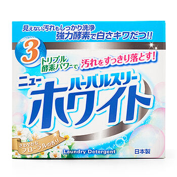 Стиральный порошок Mitsuei Herbal Three с дезодор компонентами, отбеливателем и фермент,  Япония