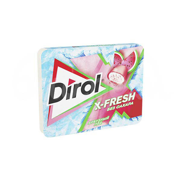 Жевательная резинка Дирол  X-Fresh 16гр Арбузный лед