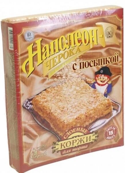 Коржи для торта слоеные 