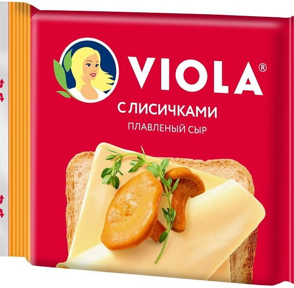 Сыр плавленый Viola с лисичками 45% 140г