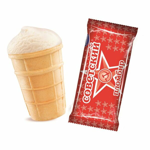 Мороженое Славица Советский пломбир сливочный