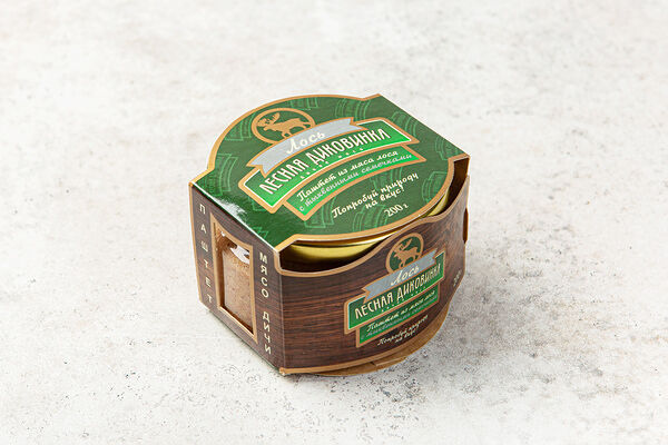 Паштет из мяса лося Лесная диковинка с тыквенными семечками