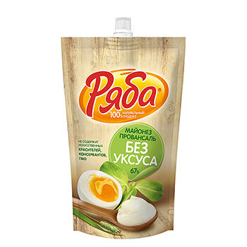 Майонез провансаль без уксуса 67% ТМ Ряба