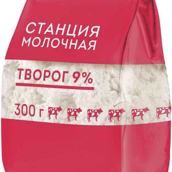 Творог Станция Молочная 9% 300г