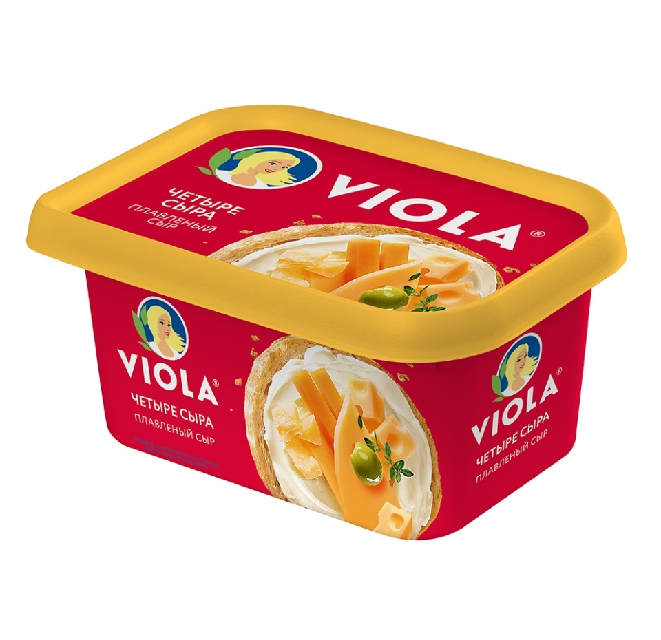 

Сыр плавленый Viola Четыре сыра 50% 400 г