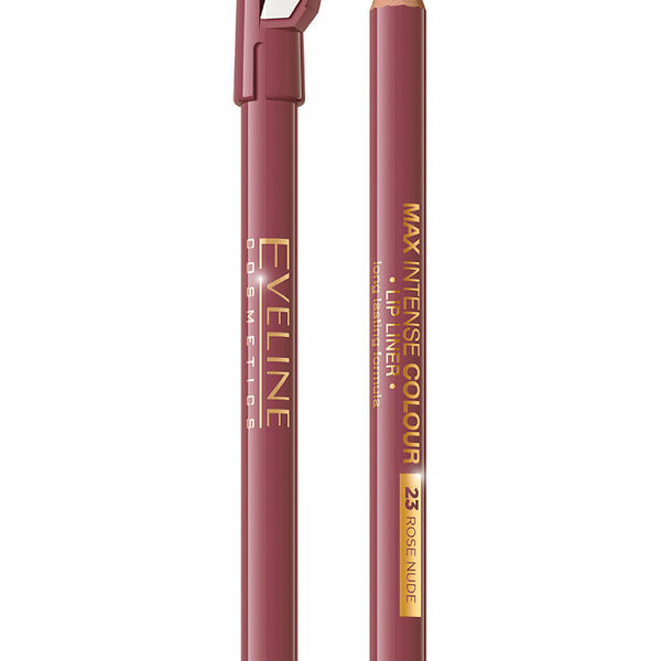 EVELINE Карандаш для губ Max Intense Colour контурный, 7 г, 23 Rose Nude