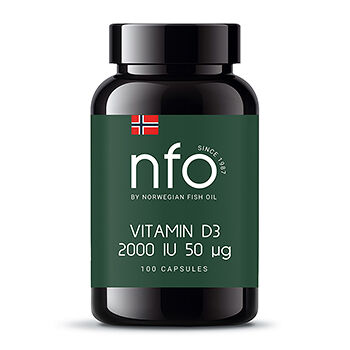 NFO Витамин Д3 2000 МЕ капсулы 100 шт