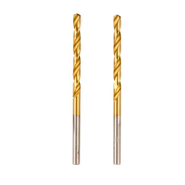 Сверло по металлу HAMMER 202-108 DR MT, 3.5 мм, 70 мм, DIN338, HSS-G TIN, 2 шт