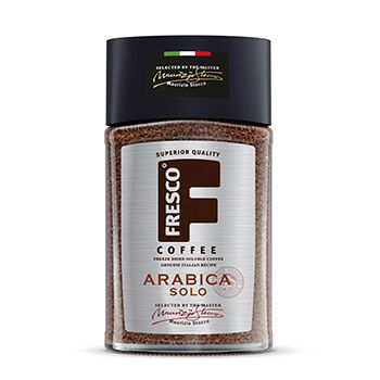 Кофе Fresco Arabica Solo растворимый сублимированный 190г, Россия