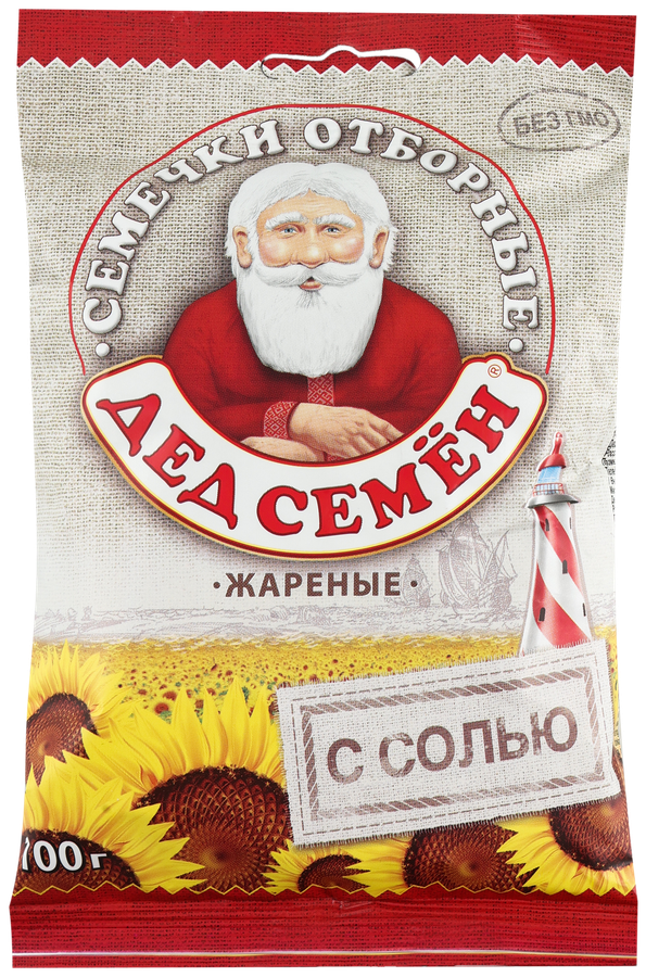 

Семена подсолнечника Дед Семён жареные с солью