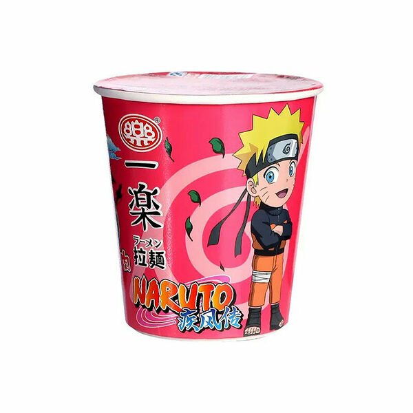 Лапша со вкусом говядины умеренно острая NARUTO 60г пл/ст