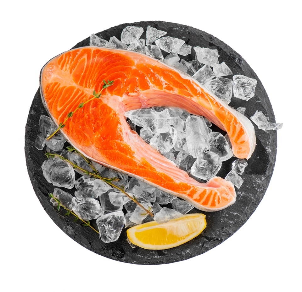 

Форель стейк охлаждённый вес