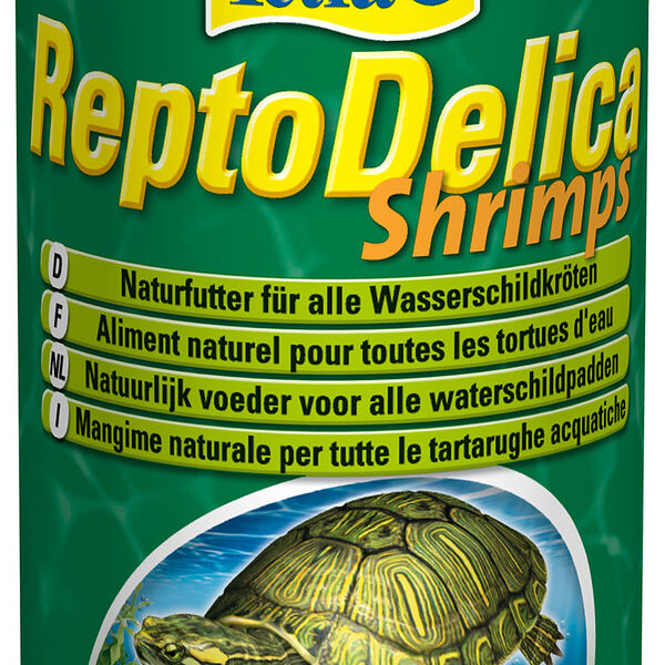 Tetra ReptoMin Delica Shrimps лакомство для водных черепах (креветки)