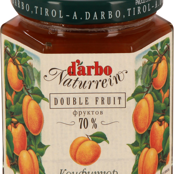 Конфитюр D'arbo Naturrein из розового абрикоса 200 г