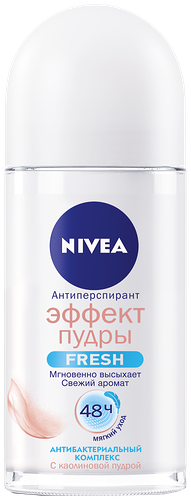 NIVEA антиперспирант роликовый женский Эффект Пудры Fresh