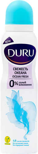 Дезодорант-спрей женский Duru свежесть океана 150 мл