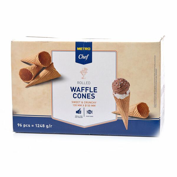 Вафельные рожки для мороженого ТМ Metro Chef (Метро шеф)