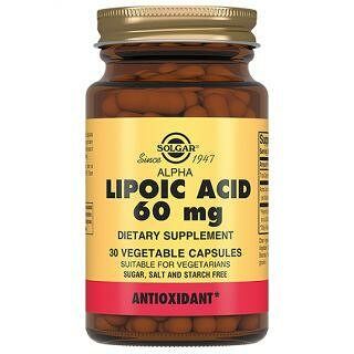 Solgar Альфа-липоевая кислота № 30 капс