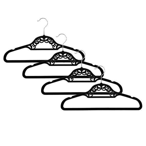 Набор вешалок для одежды Vetta с покрытием фок, 4 шт