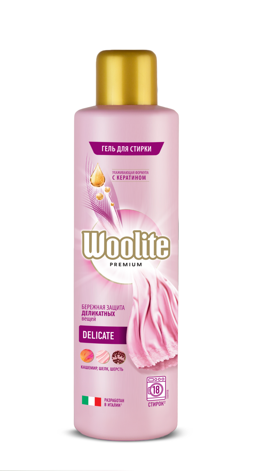 

Гель для стирки деликатных вещей Woolite Premium Delicate 900 мл