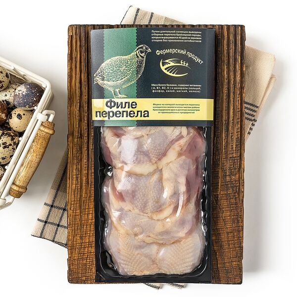 Филе перепела охлажденное Открытый огонь 350г, Россия
