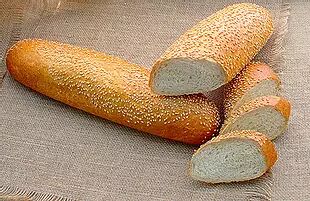 Батон Булгаковский хлеб Булгаковский с кунжутом