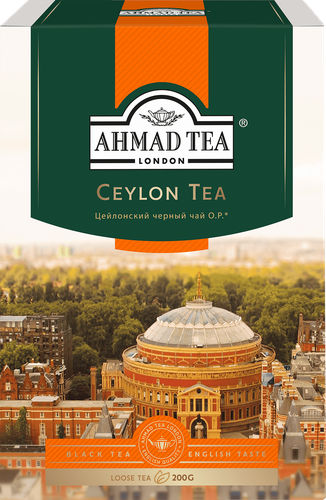 

Чай черный Ahmad Tea Сeylon среднелистовой 200 г