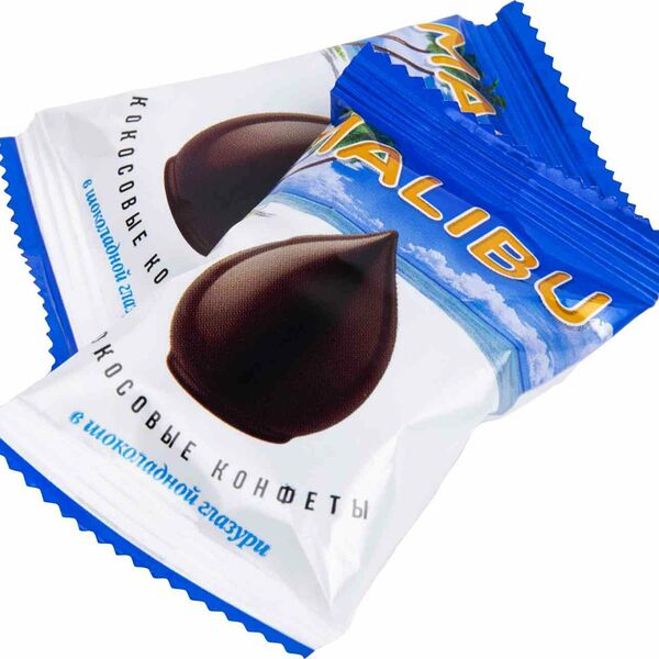 Конфеты Malibu кокос в молочном шоколаде