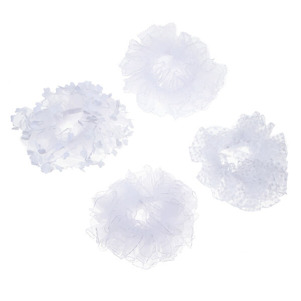 Beriotti резинка для волос детская, 12см, полиэстер, 4 дизайна, шб23-08