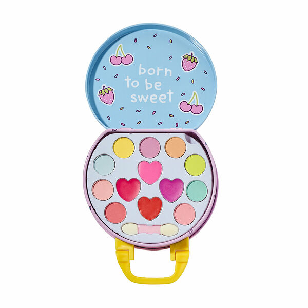 MARTINELIA Набор мини кейс с косметикой Ямми дет.(Тени для век 9х0.6 г + Бальзам для губ 4х0.5 г + Аппликатор)