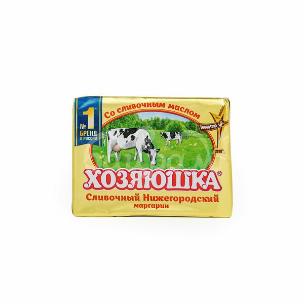 Маргарин Хозяюшка 60% 200гр Сливочный фольга