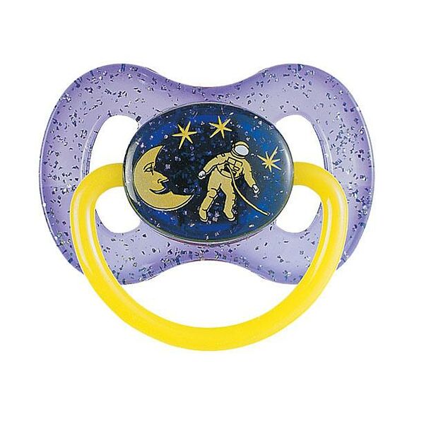 Canpol babies Space Пустышка латексная круглая 0+ арт. 23/221