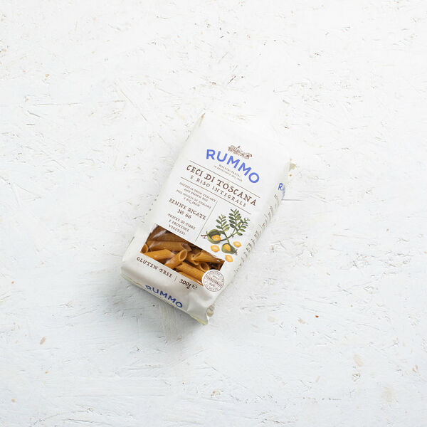 Паста Пенне Ригате из тосканского нута и бурого риса