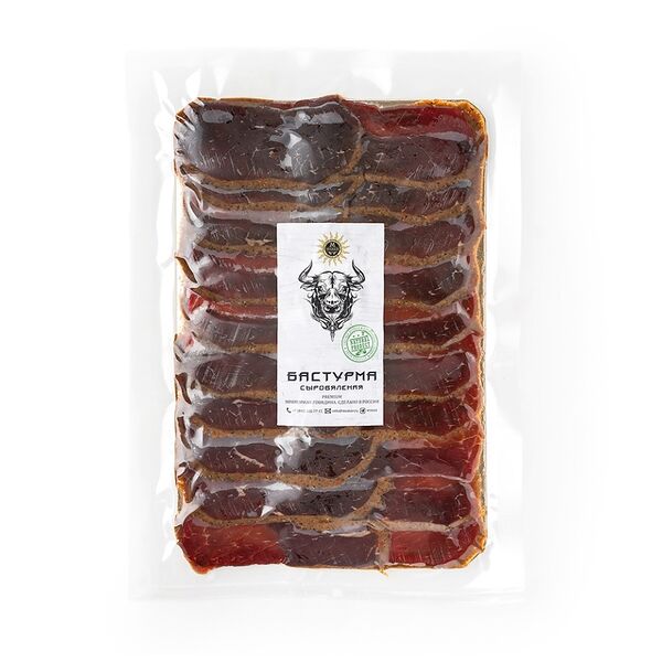 Бастурма сыровяленая (Премиум) нарезка Misker 80г, Россия