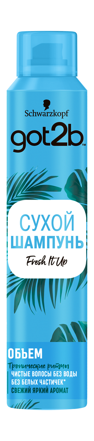 

Шампунь сухой для волос GOT2b Fresh it Up Объем Тропический бриз 200 мл