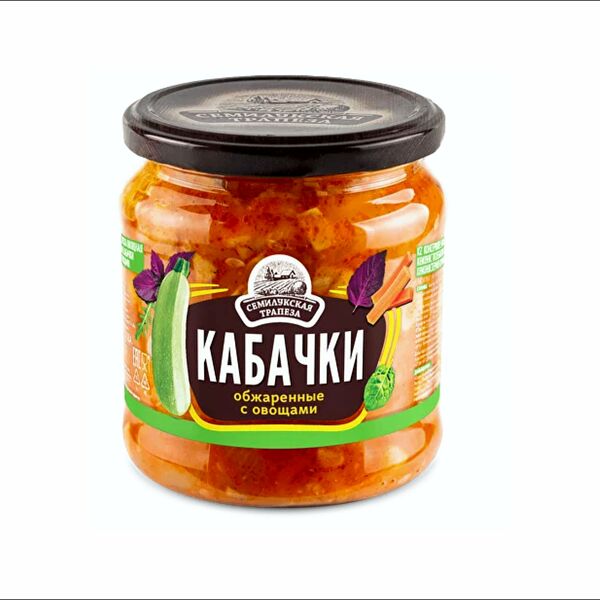 Кабачки обжаренные Семилукская трапеза