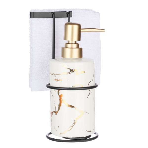 Vetta дозатор для жидкого мыла c салфеткой 