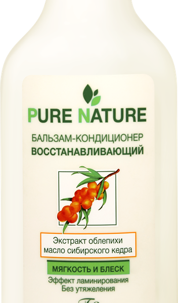 Бальзам для волос FLORESAN Pure nature восстанавливающий